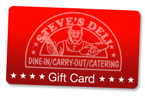 Steve's Deli Gift Card